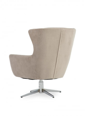 Floransa Armchair Beige 77 x 81 x 96cm