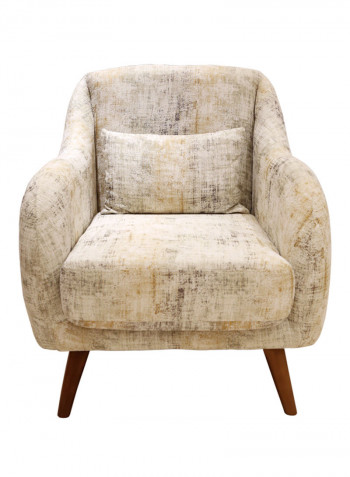 Natali Arm Chair Beige 71x98x61centimeter