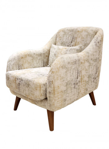 Natali Arm Chair Beige 71x98x61centimeter