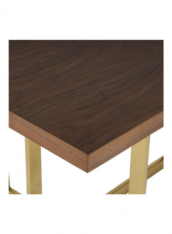 Pert Dining Table Brown/Gold