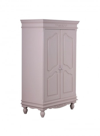 Jessica 2-Door Wardrobe Beige 110x60x177cm