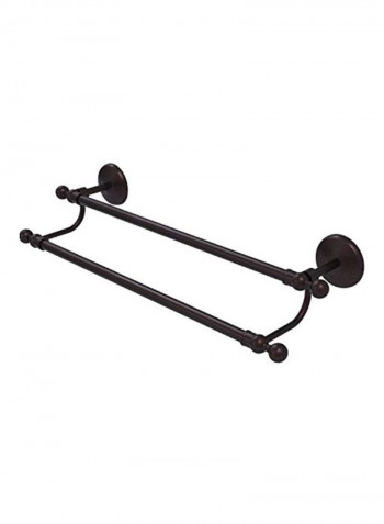 Monte Carlo Collection Double Towel Bar Black 36inch