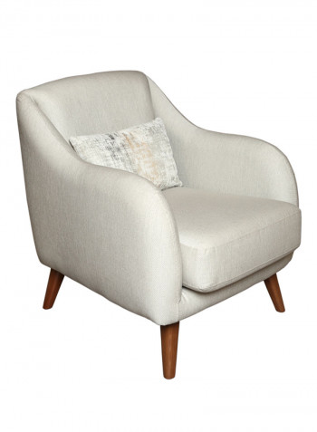 Natali Arm Chair Beige 71x98x61centimeter