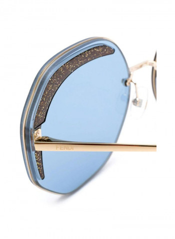Women's Hexagonal Sunglasses - Lens Size: 61 mm