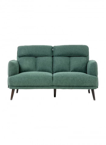 2-Seater Calisto Sofa Green/Brown 155x94x90cm