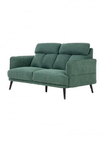 2-Seater Calisto Sofa Green/Brown 155x94x90cm