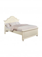 Melissa Wooden Single Bed White 122 x 202cm