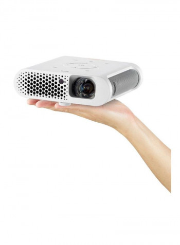 Portable WXGA LED 300 Lumens Projector GS1 White