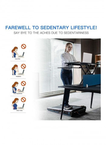 Portable Treadmill 96x54x17.5cm