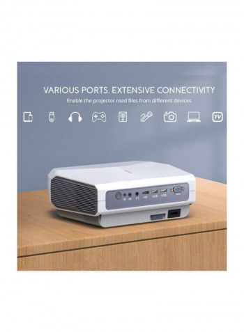 HD Projector 3800 ANSI Lumens - EU Plug C8687W-EU White