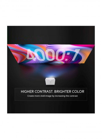 HD Projector 3800 ANSI Lumens - EU Plug C8687W-EU White