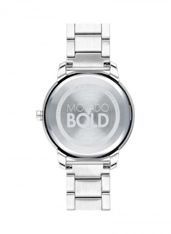 Women's Silver White Dial 32mm Swiss Quartz Watch 3600590