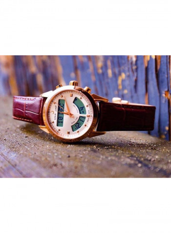Men's Water Resistant Analog/Digital Watch WA-10B