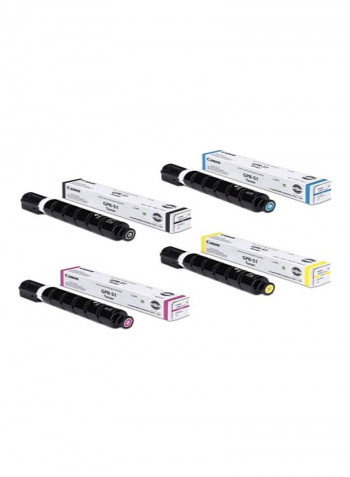 4-Piece ImageRunner Advance Toner Cartridge Set Multicolour