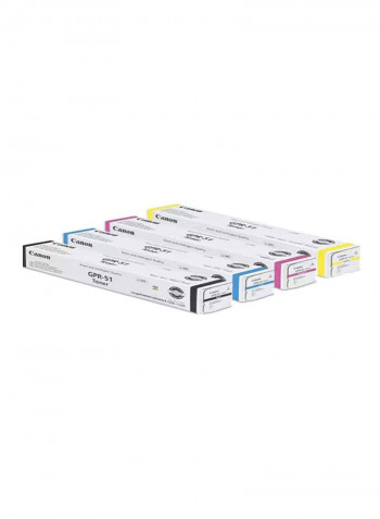 4-Piece ImageRunner Advance Toner Cartridge Set Multicolour