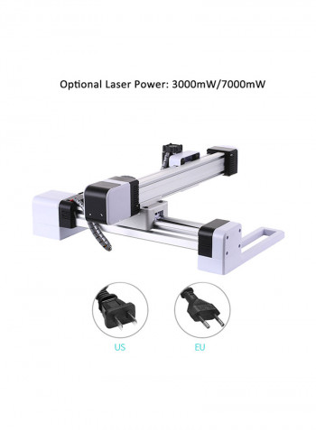 DIY Computer Laser Engraver Logo Mark Printer With Cutter Carver/Engraving Carving Machine 3000mW/7000mW/15.5x17.5cm Carving Area Black/White