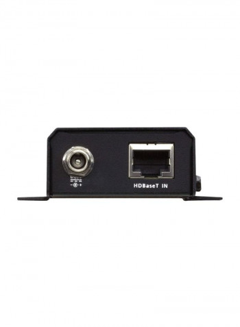 HDBaseT Extender 8.64x7.30x2.47cm Black