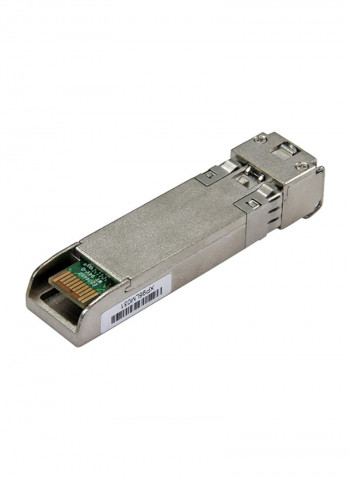 10GBase-LRM Hot-Swappable SFP+ Transceiver Silver/Orange