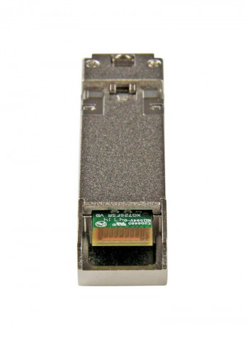 10GBase-LRM Hot-Swappable SFP+ Transceiver Silver/Orange