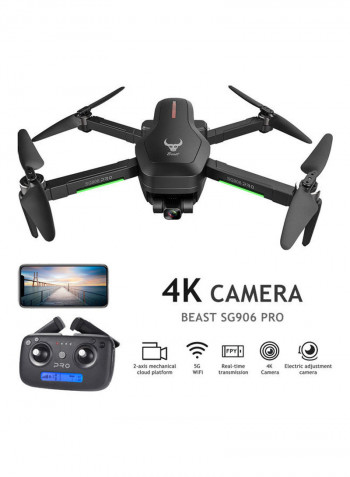 SG906 PRO GPS RC Drone with Camera 4K 5G Wifi 2-axis Gimbal 25mins Flight Time Brushless Quadcopter Follow Me MV Gesture Photo With Portable Bag with 2 Batteries 30.5*14.5*24cm