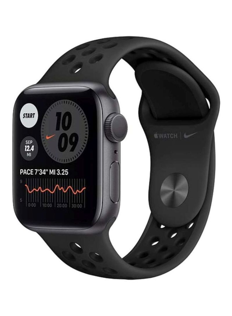 Watch Nike Series 6-44 mm GPS Space Gray Aluminium Case with Nike Sport Band Anthracite/Black