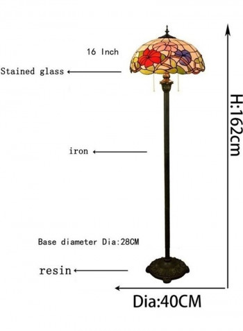 Pastoral Creative Floor Lamp Multicolour 49 x 49 x 43centimeter