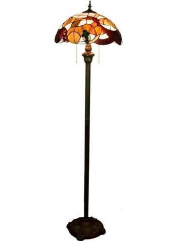Vintage Garden Grape Art Floor Lamp Multicolour 49 x 49 x 43centimeter