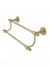 Brass Double Towel Bar Gold 24inch