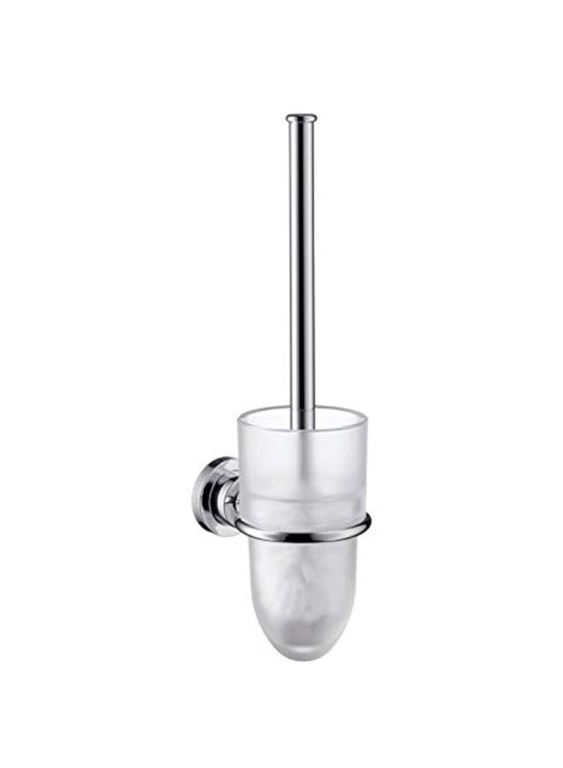 Toilet Brush With Holder Silver/Silver