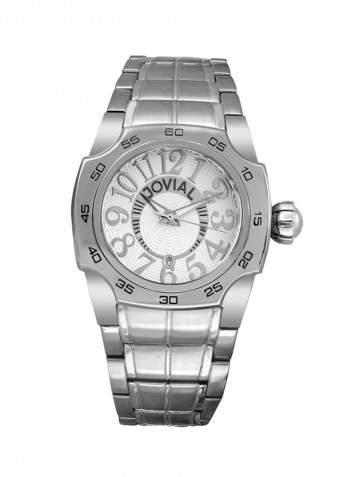 Women's Casual Stainless Steel Quartz Analog Wrist Watch 7201 LSMQ 01