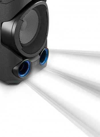 High Power Audio System MHC-V73D Black/Blue