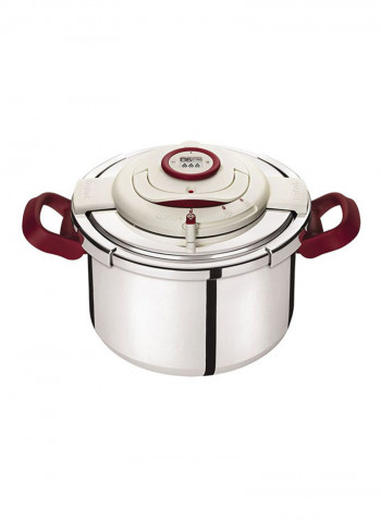 Clipso Precision Pressure Cooker Silver/Brown