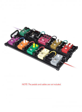 Portable Guitar Effect Pedal Board