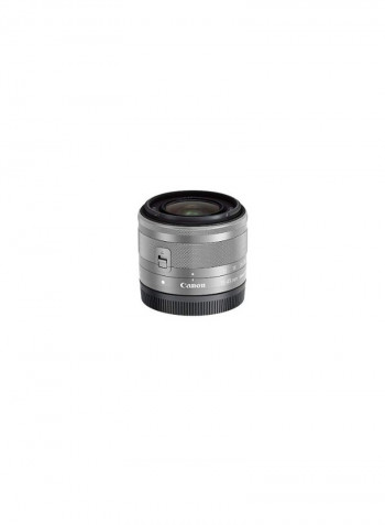 EF-M 15-45mm f/3.5-6.3 IS STM Lens Silver