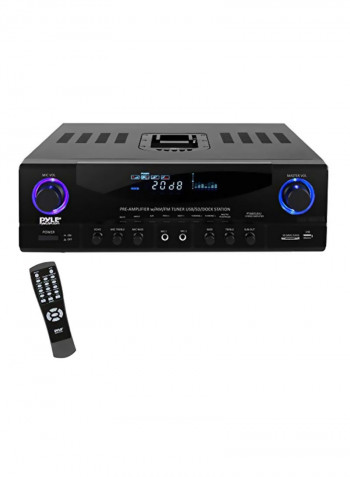 Home Audio Power Amplifier System PT4601AIU Black