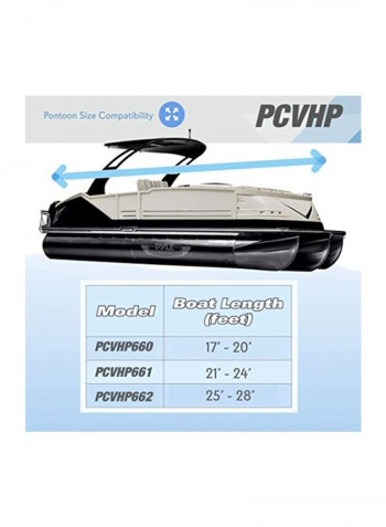 Protective Storage Boat Pontoon Cover