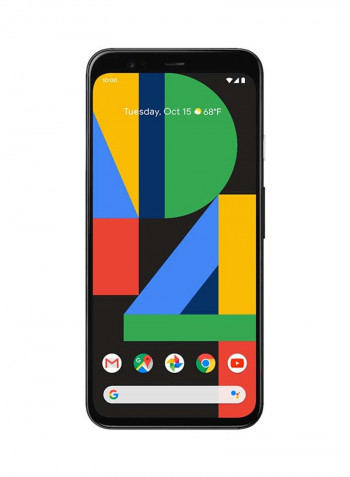Pixel 4 Dual SIM Just Black (1 E-SIM) 6GB RAM 128GBGB 4G LTE
