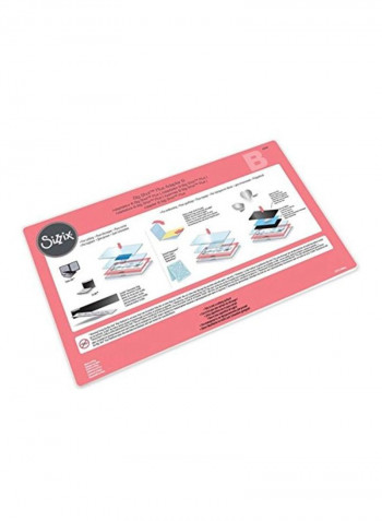 Manual Die Cutting And Embossing Machine Grey/White 46.7x37.5x23.7centimeter