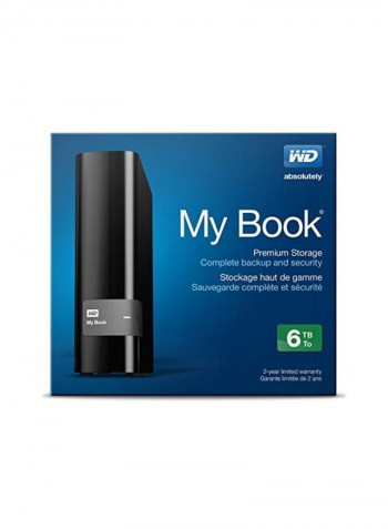 My Book Desktop External Hard Drive 4TB Black