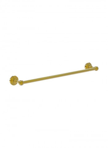 Waverly Place Collection Back Shower Door Towel Bar Gold 24inch