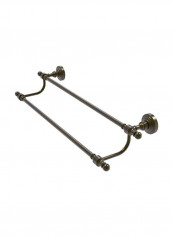 Retro Wave Collection Double Towel Bar Gold 24inch