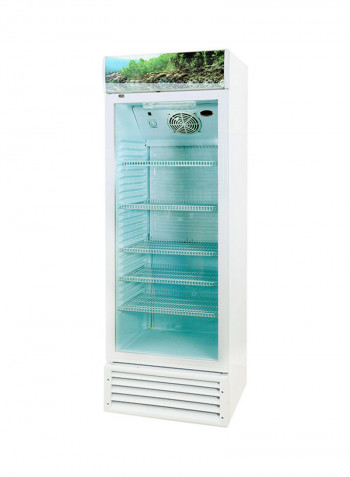 Upright Show Case 400 l Gray/White