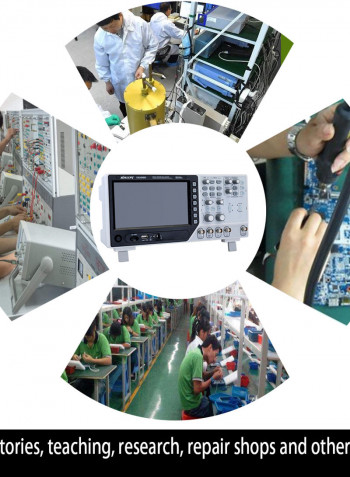 2-Channel Digital Storage Oscilloscope multicolor 38.50X19.50X24.00cm