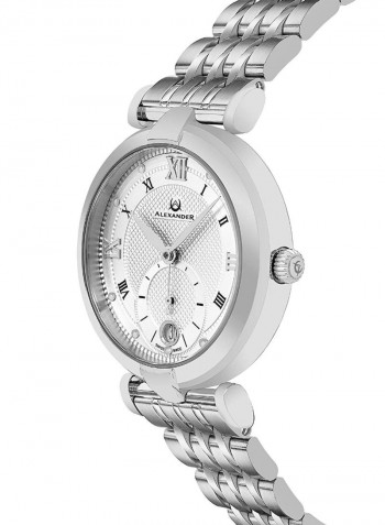 Women's Monarch Olympias Stainless Steel Analog Wrist Watch A202B-02