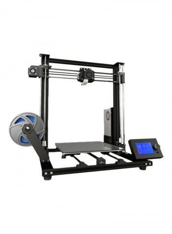 A8 Plus Upgraded DIY 3D Printer 30x30x35cm Black/Grey/Blue