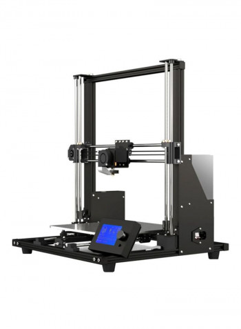 A8 Plus Upgraded DIY 3D Printer 30x30x35cm Black/Grey/Blue