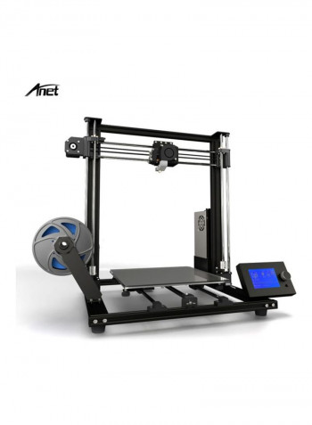 A8 Plus Upgraded DIY 3D Printer 30x30x35cm Black/Grey/Blue