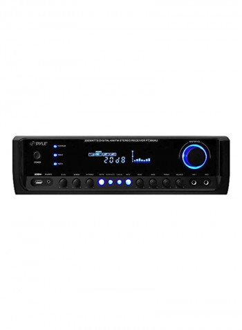 Home Audio Power Amplifier System PT380AU Black/White