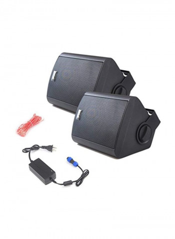 2-Piece Bluetooth Speaker System PDWR62BTBK Black
