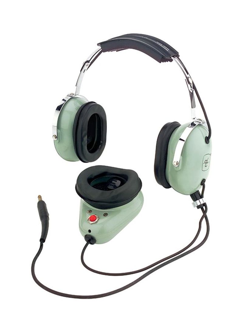 Aviation Wired Headset With Mouthpiece Multicolour